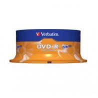 Verbatim 95058 DVD-R Branded 25Pk Spindle