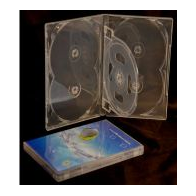 DVDx5CLR DVD Case 14mm 5X Clear
