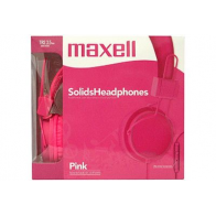 Maxell Spectrum Headphones TRS 3.5mm Stereo with in-line mic # SMS-10pink
