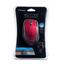 Verbatim 97995 Wireless Optical Mouse red