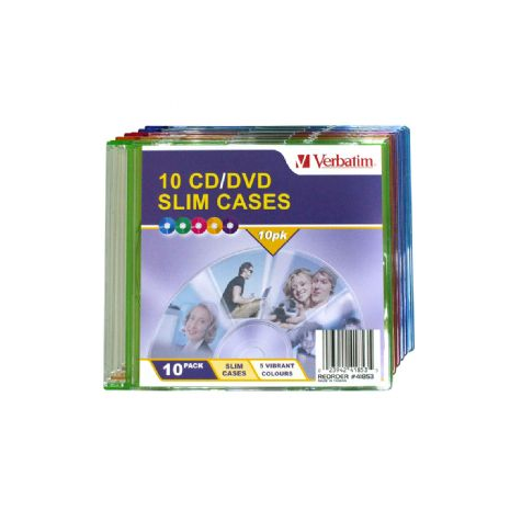 41853 Verbatim CD/DVD Coloured Slim