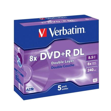 Verbatim 43541 DVD DL 8.5GB 5Pk