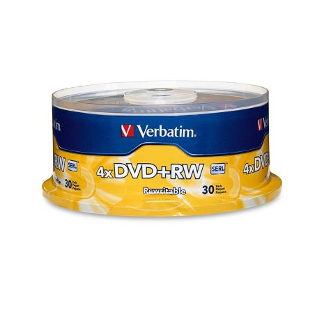 Verbatim 94834 DVD+RW 30Pk 4x