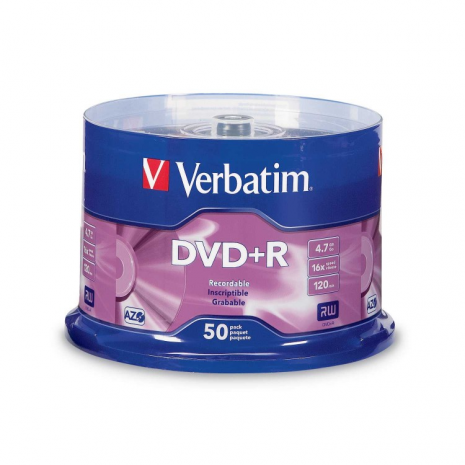 95037 Verbatim DVD 4.7GB 50Pk