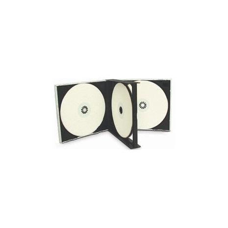 JWCD03BLK CD Jewel Case 24mm Triple Black