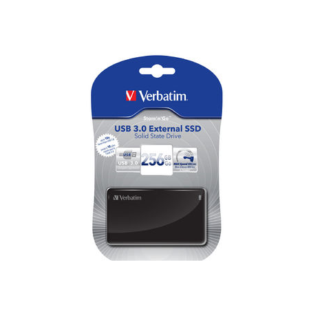 47623 Verbatim Store'n'Go 256GB USB3.0 external SSD