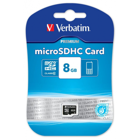 44012 Verbatim 8GB micro SDHC