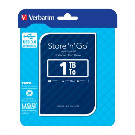 Verbatim 53200 2.5" HDD USB3.0 1tB