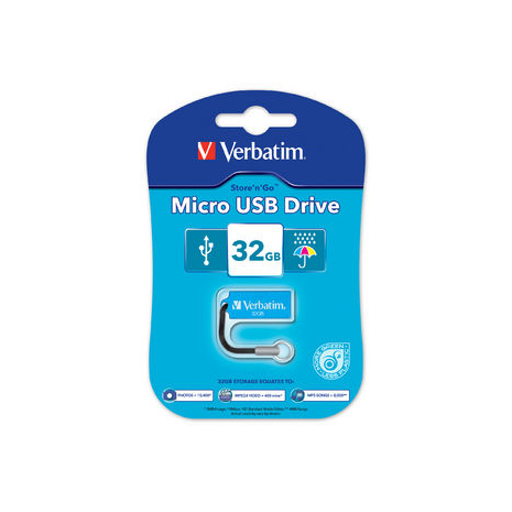64251 Verbatim Micro USB Drive 32GB