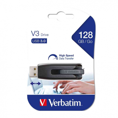49189 Verbatim USB 3.0 Drive 128GB