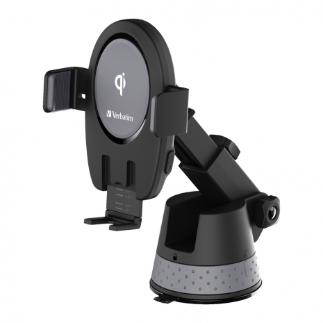 Verbatim 66318 Car Mount Charger 15W with Touch Sensor