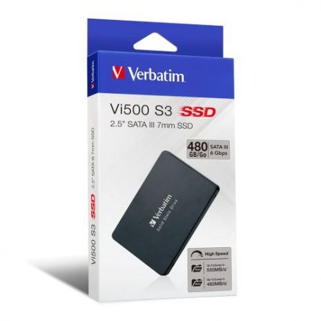 Verbatim 70024 2.5" Internal SATA III SSD 480GB